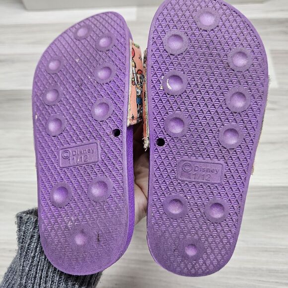 DISNEY Girls Pink Toy Story Slides Sandals Size 11/12 - Picture 4 of 4